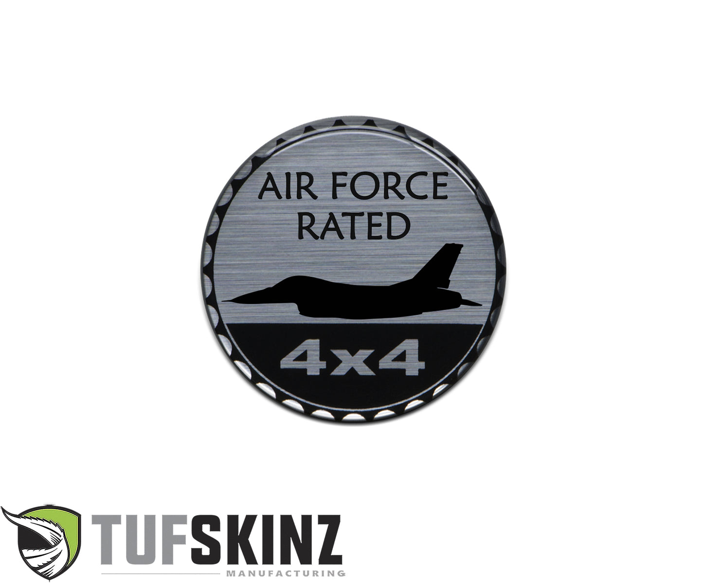 Rated Badge - Military by Tufskinz.com