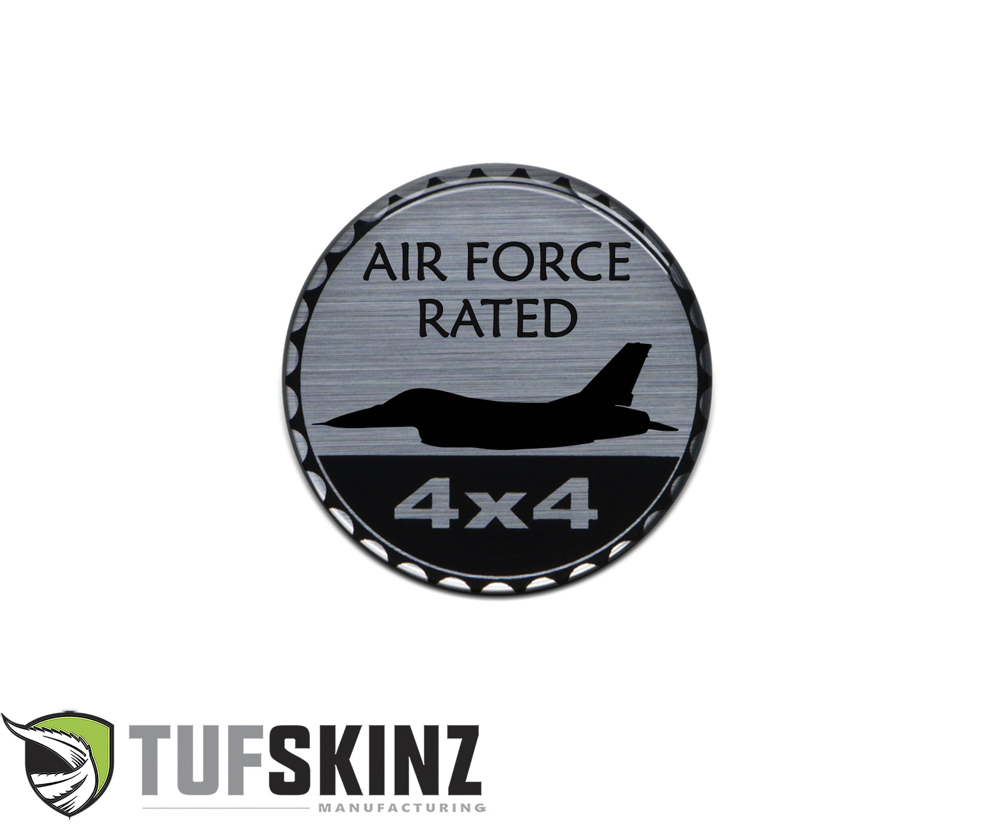 Rated Badge - Military by Tufskinz.com