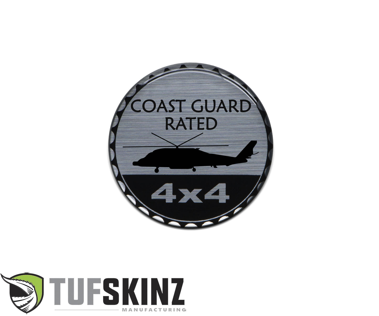 Rated Badge - Military by Tufskinz.com
