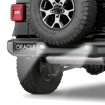 2018-2025 Jeep Wrangler JL LED Bumper Reverse Lights - 1000 Lumen High-Output Upgrade by ORACLE Lighting