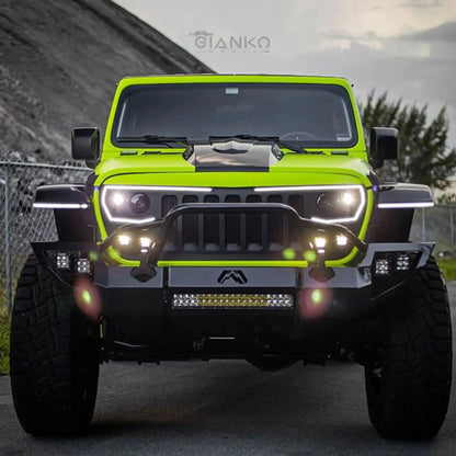 ORACLE Lighting VECTOR™ Pro Series II Full LED Grill for the Jeep Wrangler JL / Gladiator JT by ORACLE Lighting