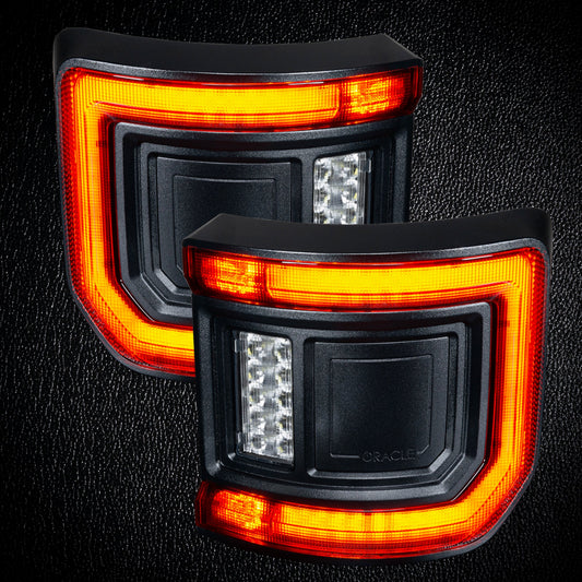 V2 | Flush Mount LED Tail Lights for Jeep Gladiator JT | Low-Profile | Plug-and-Play by ORACLE Lighting
