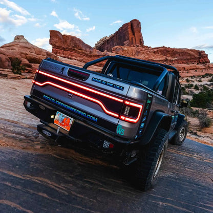 2020-2025 Jeep Gladiator JT Racetrack LED Tailgate Panel Light | Mopar-Inspired by ORACLE Lighting