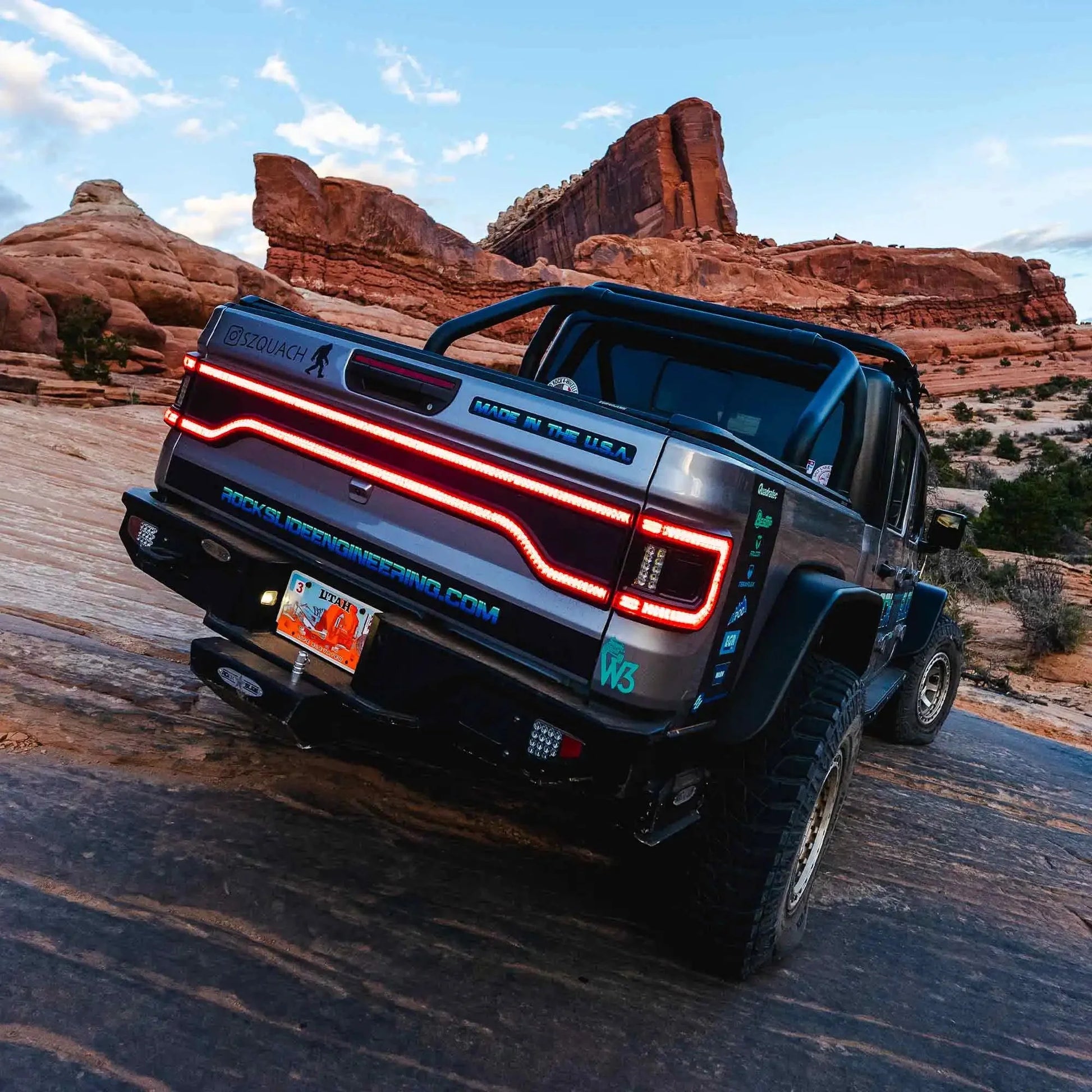 V2 | Flush Mount LED Tail Lights for Jeep Gladiator JT | Low-Profile | Plug-and-Play by ORACLE Lighting