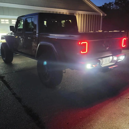 2020-2025 Jeep Gladiator JT Rear Bumper LED Reverse Lights | 1,500 Lumens by ORACLE Lighting