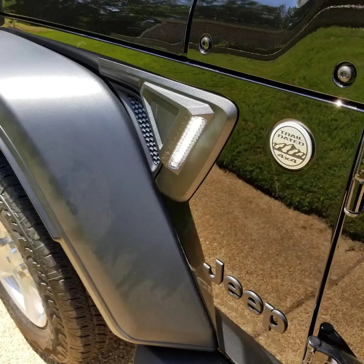 Jeep Wrangler JL & Gladiator JT Sidetrack LED Fender Lights - Entry & Turn Signal | ORACLE by ORACLE Lighting