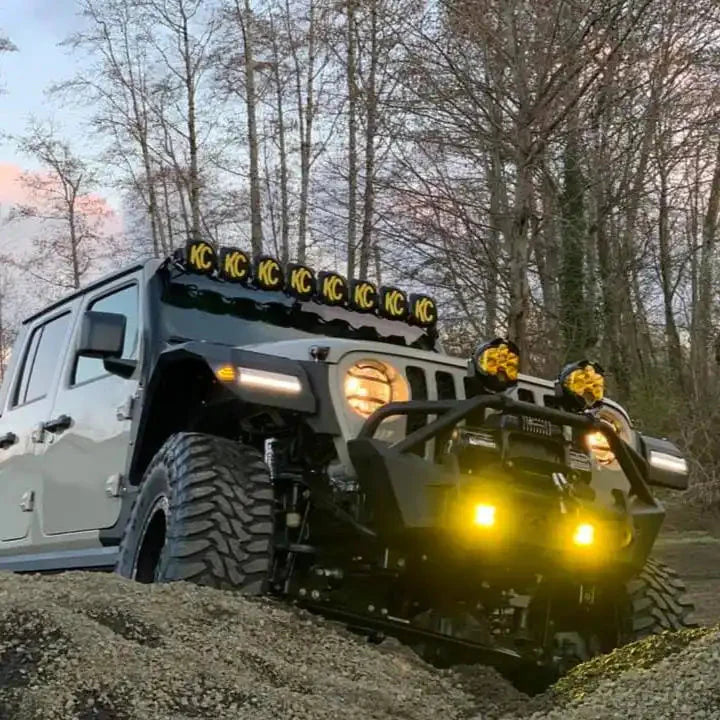 ORACLE Lighting Jeep Wrangler JL/ Gladiator JT "Smoked Lens" LED Front Sidemarkers by ORACLE Lighting