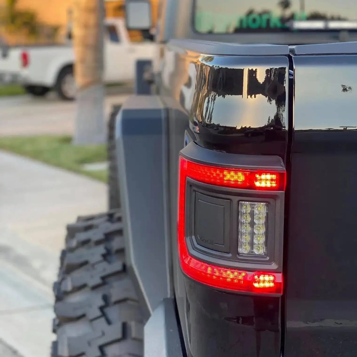 V2 | Flush Mount LED Tail Lights for Jeep Gladiator JT | Low-Profile | Plug-and-Play by ORACLE Lighting