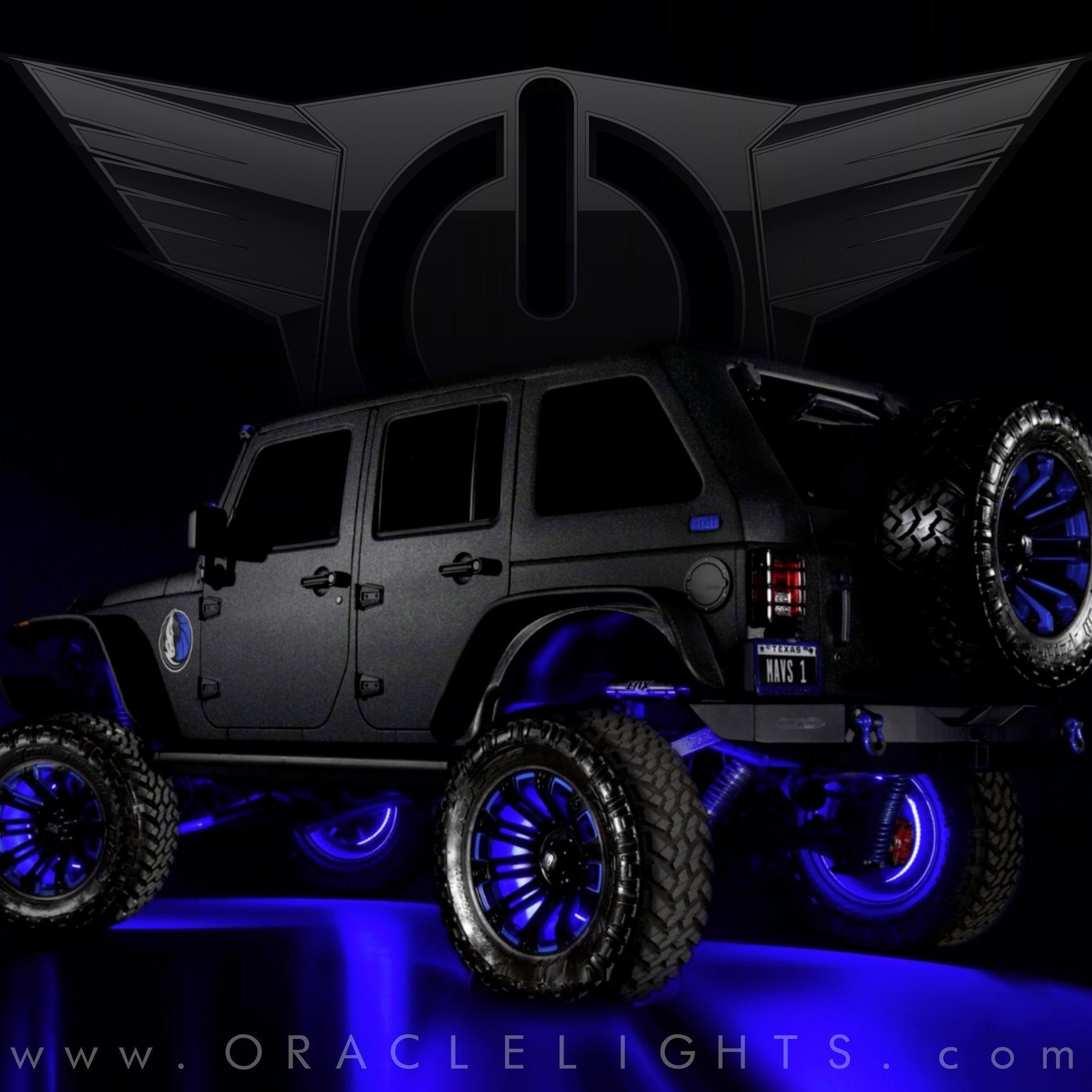 ORACLE Lighting LED Illuminated Wheel Rings - Single / Double Row LED by ORACLE Lighting