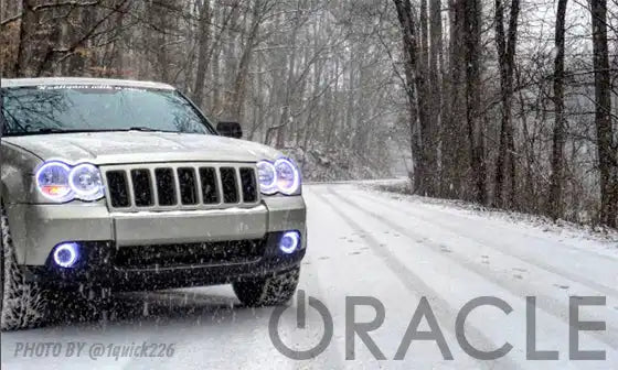 ORACLE Lighting 2005-2010 Jeep Grand Cherokee LED Headlight Halo Kit by ORACLE Lighting