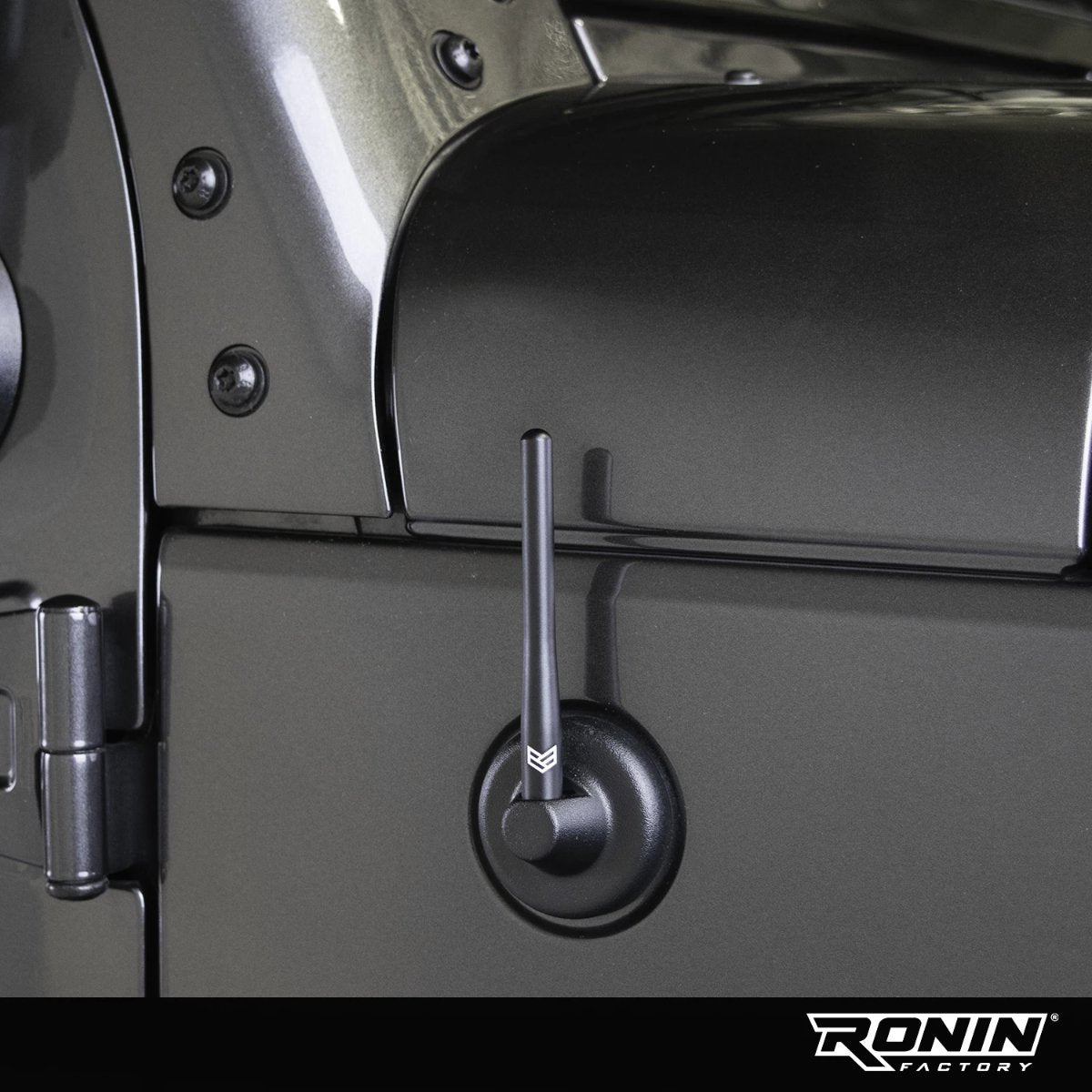 JEEP TUFFLOCK® SHORT ANTENNA (4 INCH) by Ronin Factory