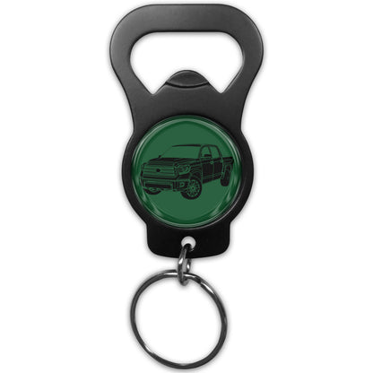 Keychain Bottle Opener w/Emblem by Tufskinz.com