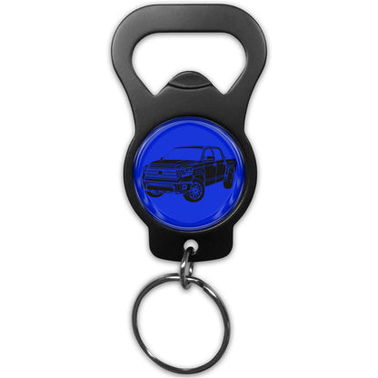 Keychain Bottle Opener w/Emblem by Tufskinz.com