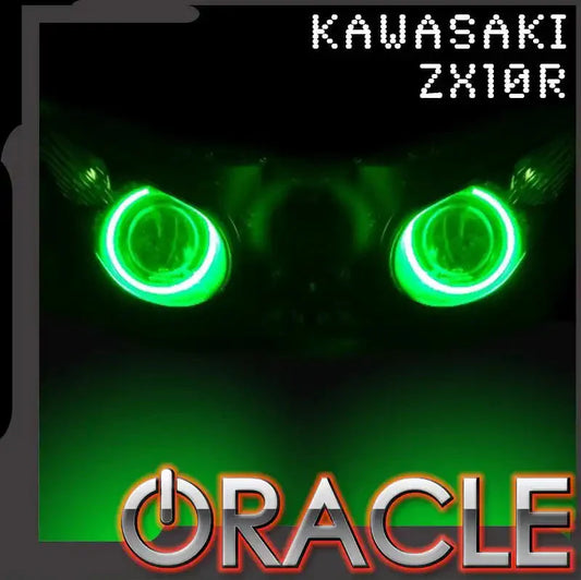 ORACLE Lighting 2006-2010 Kawasaki ZX10R LED Headlight Halo Kit by ORACLE Lighting