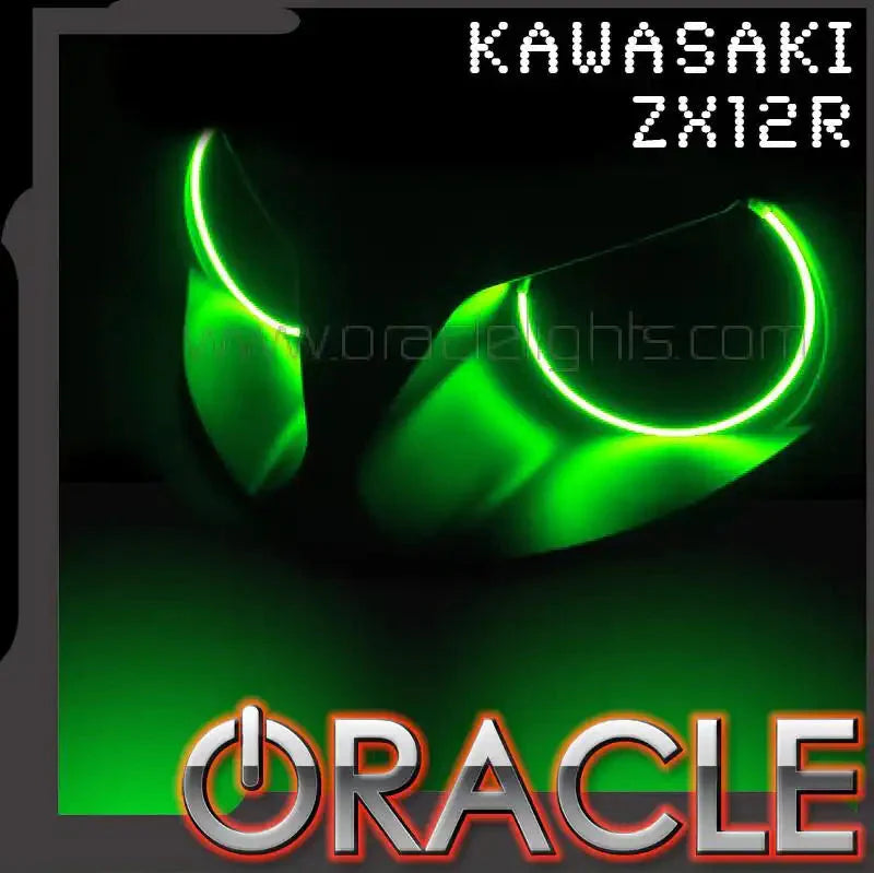 ORACLE Lighting 2000-2006 Kawasaki ZX-12R LED Motorcycle Headlight Halo Kit by ORACLE Lighting