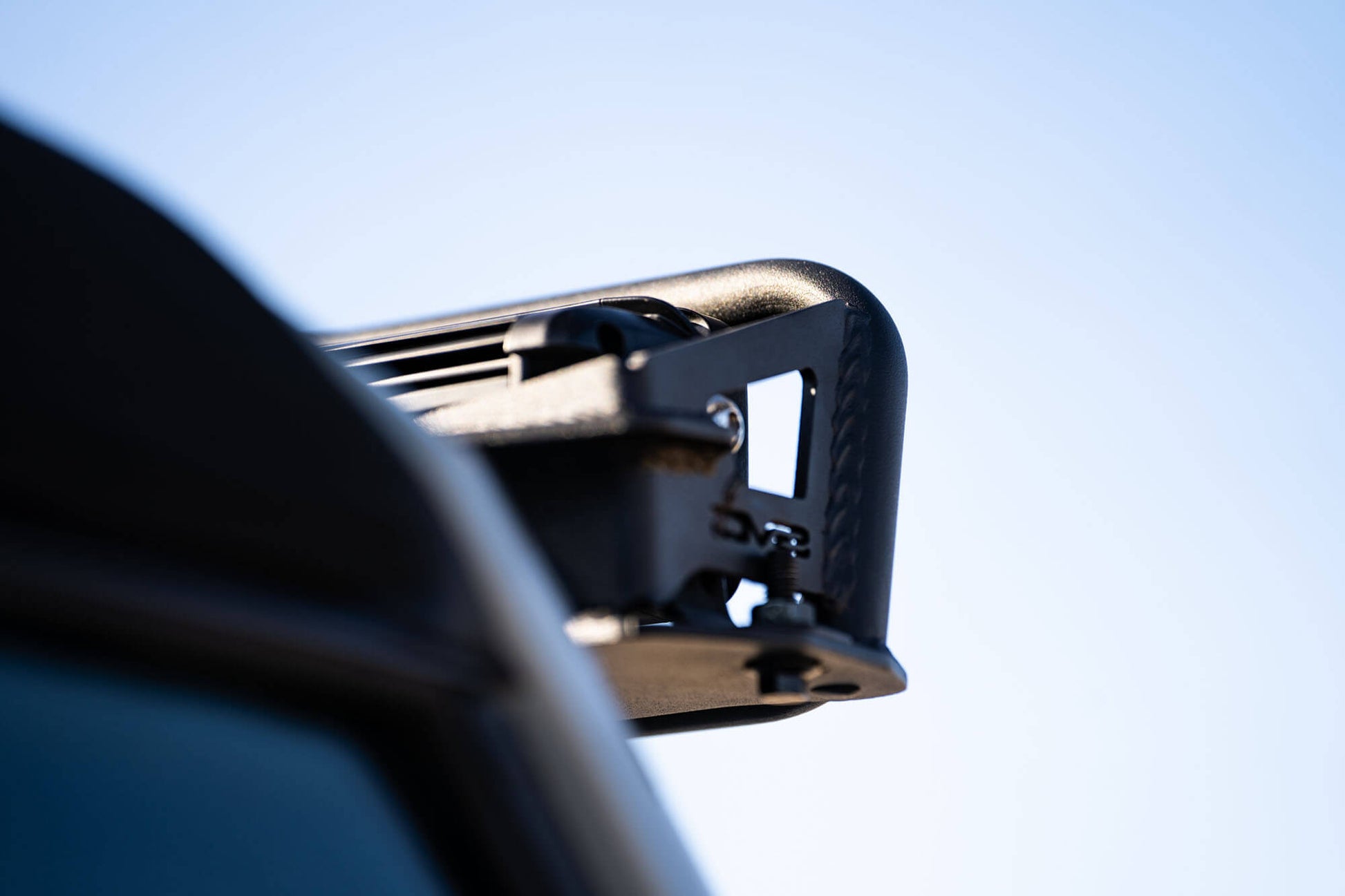 2021-22 Ford Bronco; 52-Inch Straight LED Light Bar Mount by DV8 Offroad
