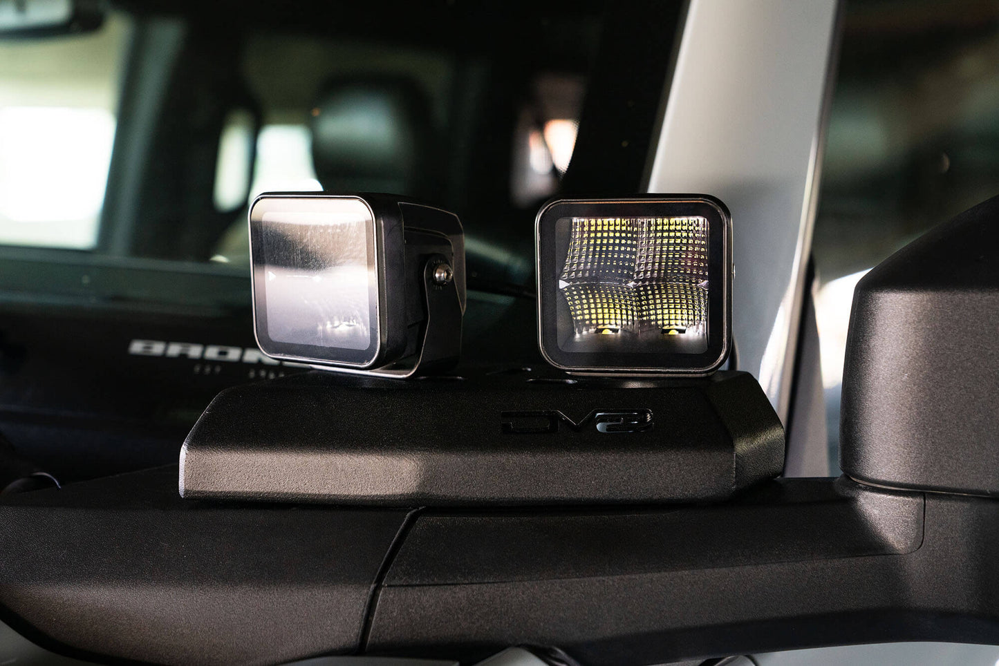 2021-22 Ford Bronco A-Pillar Pod Light Mounts? by DV8 Offroad