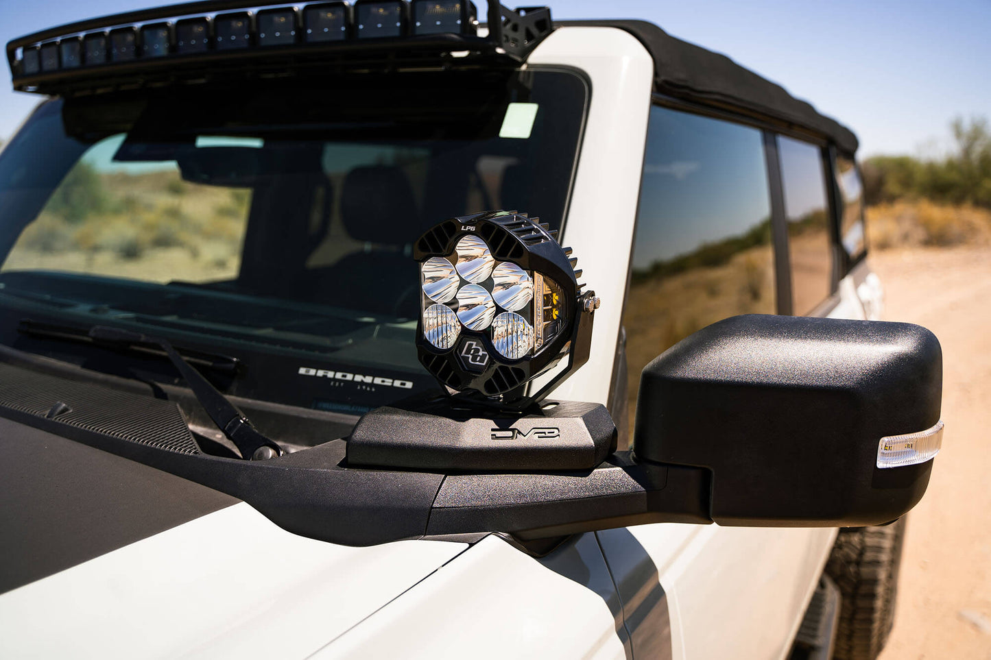 2021-22 Ford Bronco A-Pillar Pod Light Mounts? by DV8 Offroad