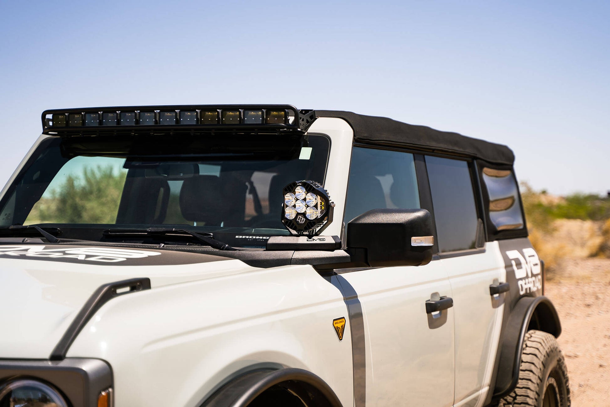 2021-22 Ford Bronco A-Pillar Pod Light Mounts? by DV8 Offroad