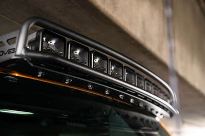2021-22 Ford Bronco - Curved Light Bracket for 12 3-Inch Pod Lights by DV8 Offroad