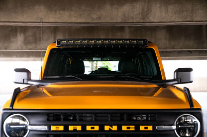 2021-22 Ford Bronco - Curved Light Bracket for 12 3-Inch Pod Lights by DV8 Offroad