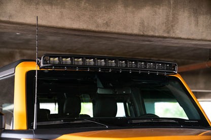 2021-22 Ford Bronco - Curved Light Bracket for 12 3-Inch Pod Lights by DV8 Offroad