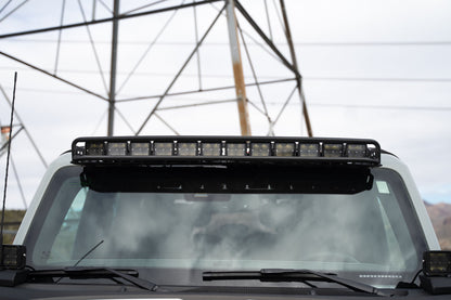 2021-22 Ford Bronco - Curved Light Bracket for 12 3-Inch Pod Lights by DV8 Offroad