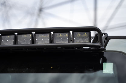 2021-22 Ford Bronco - Curved Light Bracket for 12 3-Inch Pod Lights by DV8 Offroad