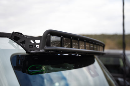 2021-22 Ford Bronco - Curved Light Bracket for 12 3-Inch Pod Lights by DV8 Offroad