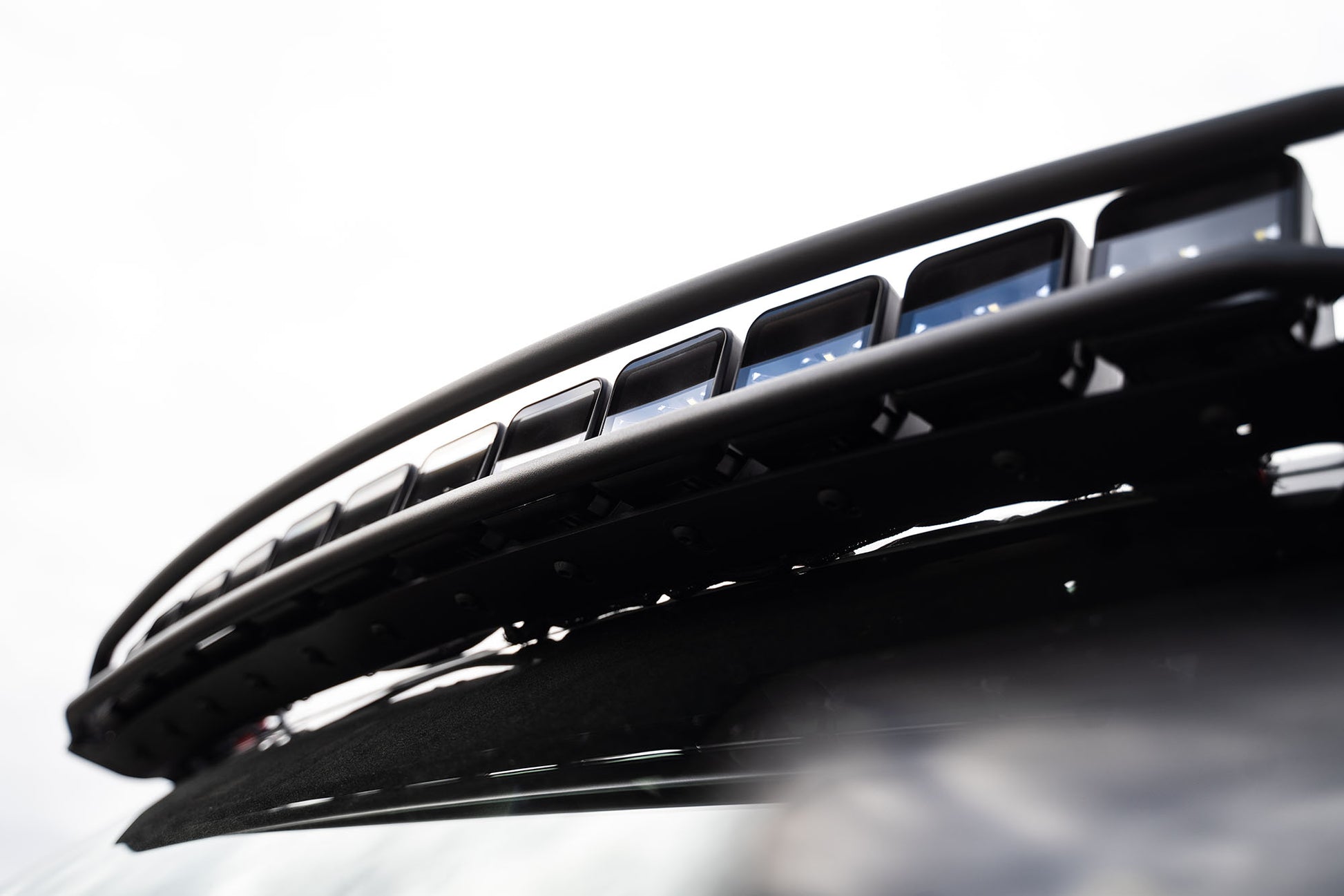 2021-22 Ford Bronco - Curved Light Bracket for 12 3-Inch Pod Lights by DV8 Offroad