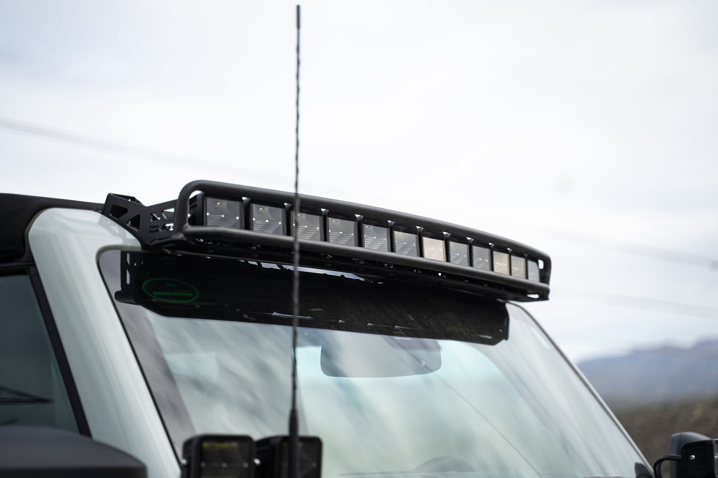 2021-22 Ford Bronco - Curved Light Bracket for 12 3-Inch Pod Lights by DV8 Offroad