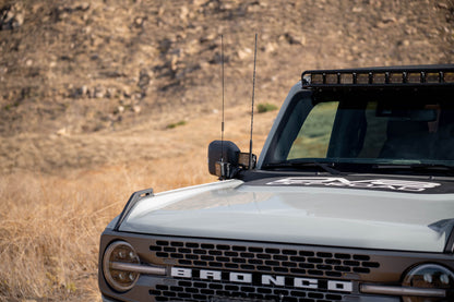 Ford Bronco A-Pillar Dual Light Pod Drop Mounts by DV8 Offroad
