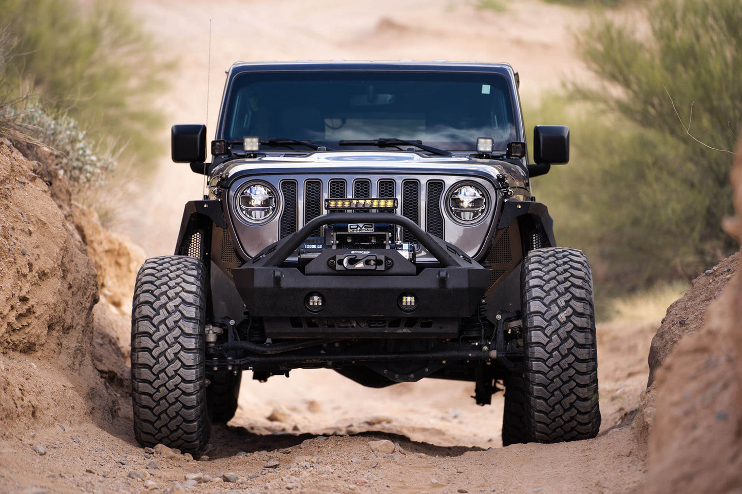 2018-22 Jeep JL & 2020-2022 Jeep JT A-Pillar Dual Pod Light Mounts by DV8 Offroad