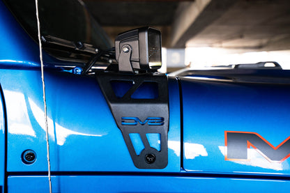 2020-22 Jeep JL 392 & Jeep JT Mojave Edition Dual Pod Light Mounts by DV8 Offroad