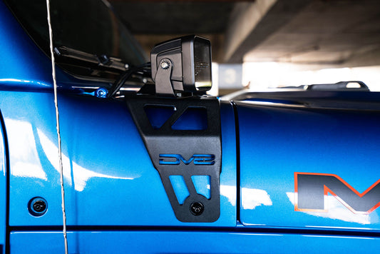 2020-22 Jeep JL 392 & Jeep JT Mojave Edition Dual Pod Light Mounts by DV8 Offroad