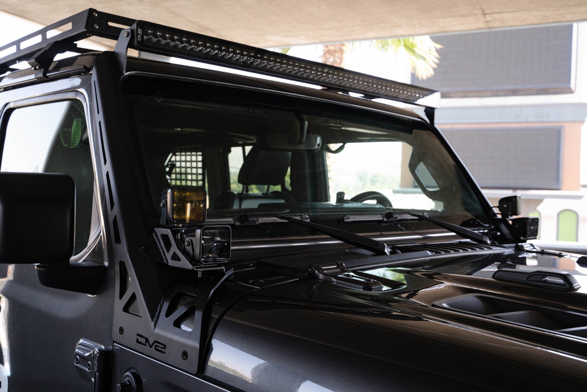 Jeep Wrangler JL & Gladiator JT Light Bar Mount by DV8 Offroad