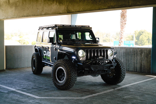 Jeep Wrangler JL & Gladiator JT A-Pillar Dual Light Pod Mounts by DV8 Offroad