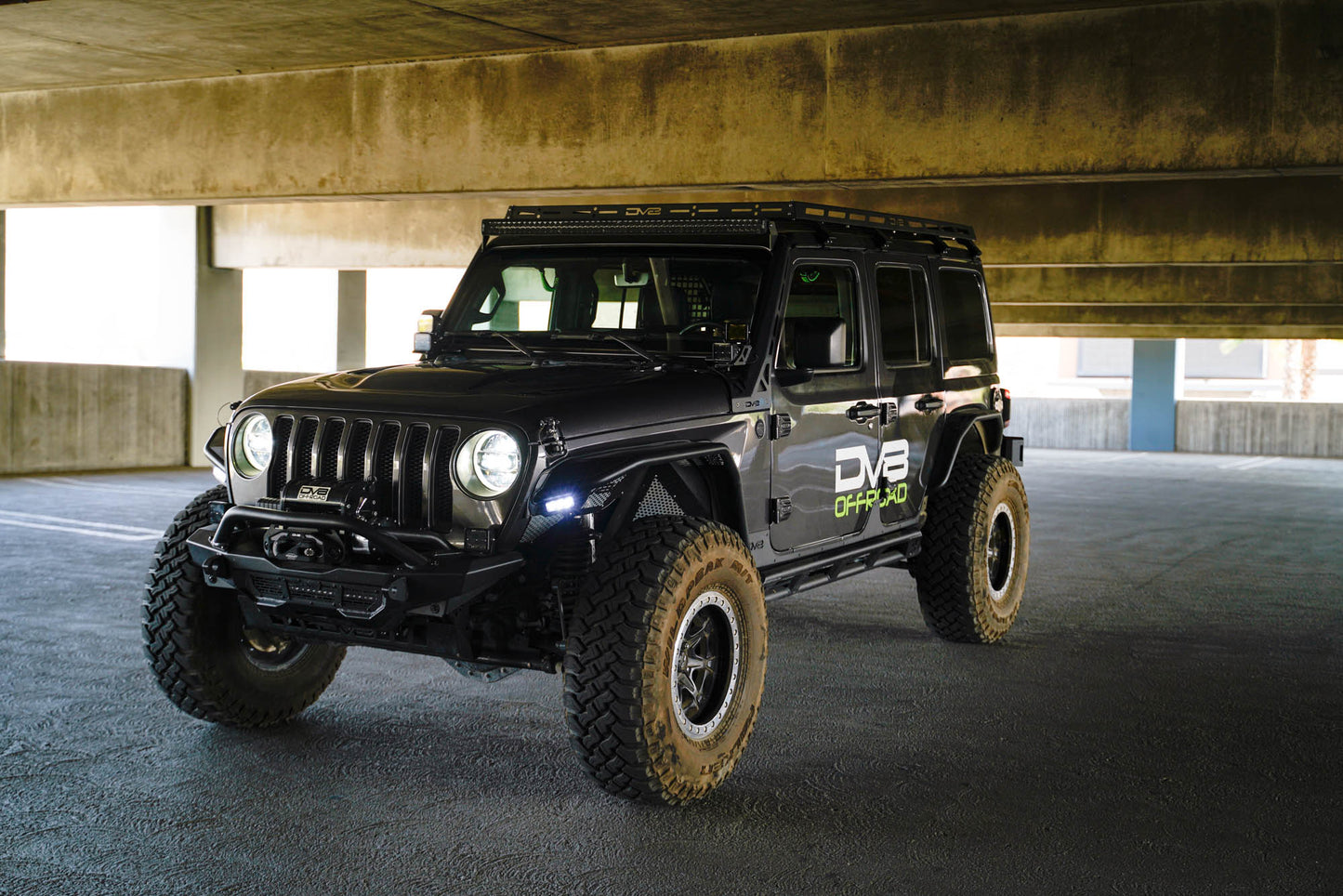 Jeep Wrangler JL & Gladiator JT A-Pillar Dual Light Pod Mounts by DV8 Offroad