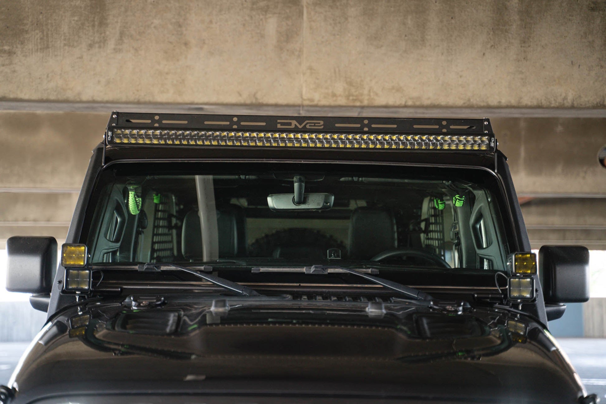 Jeep Wrangler JL & Gladiator JT A-Pillar Dual Light Pod Mounts by DV8 Offroad