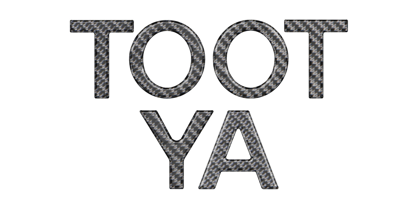 Front Grille Letter Overlays Fits 2024-2026 Toyota Land Cruiser by Tufskinz.com