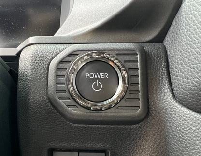 Start Button Accent Trim Fits 2024-2026 Toyota Land Cruiser by Tufskinz.com