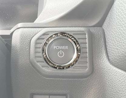 Start Button Accent Trim Fits 2024-2026 Toyota Land Cruiser by Tufskinz.com