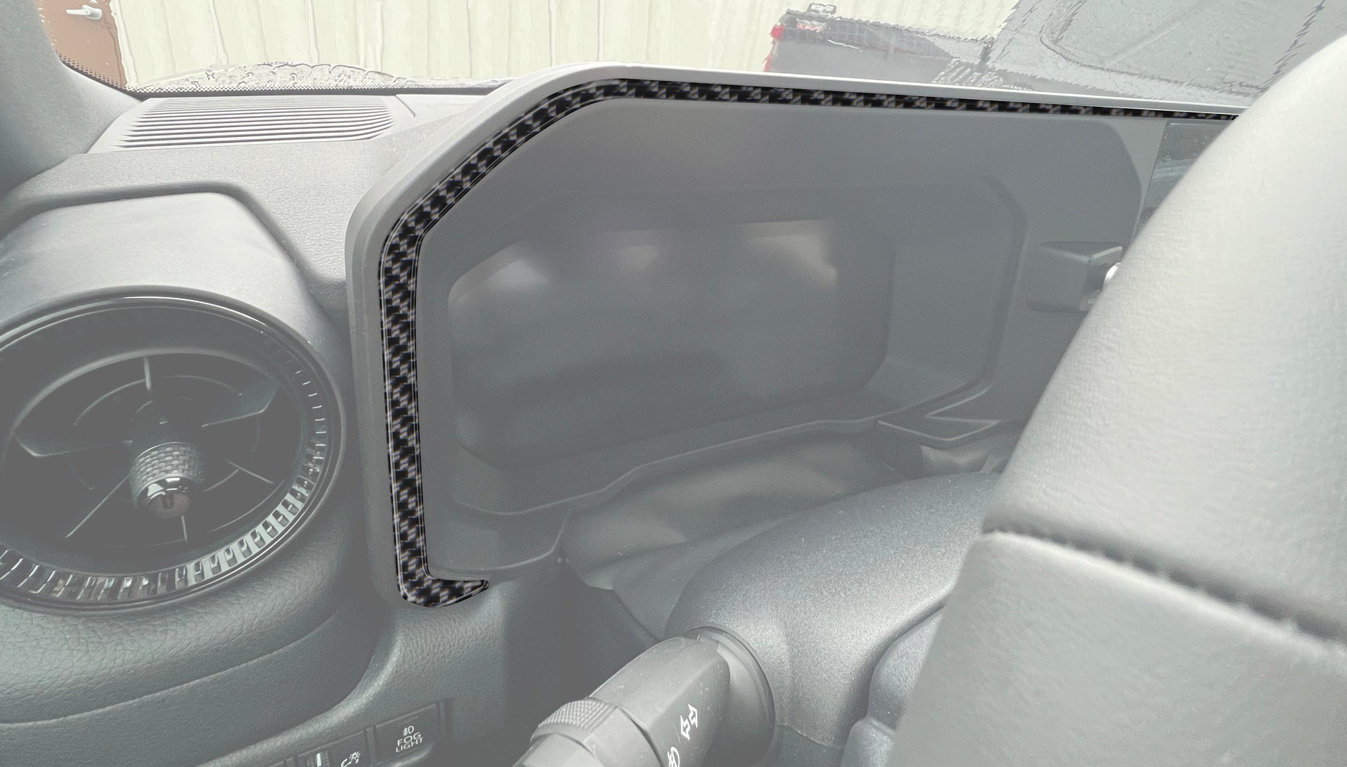 Instrument Panel Accent Overlays Fits 2024-2026 Toyota Landcruiser by Tufskinz.com