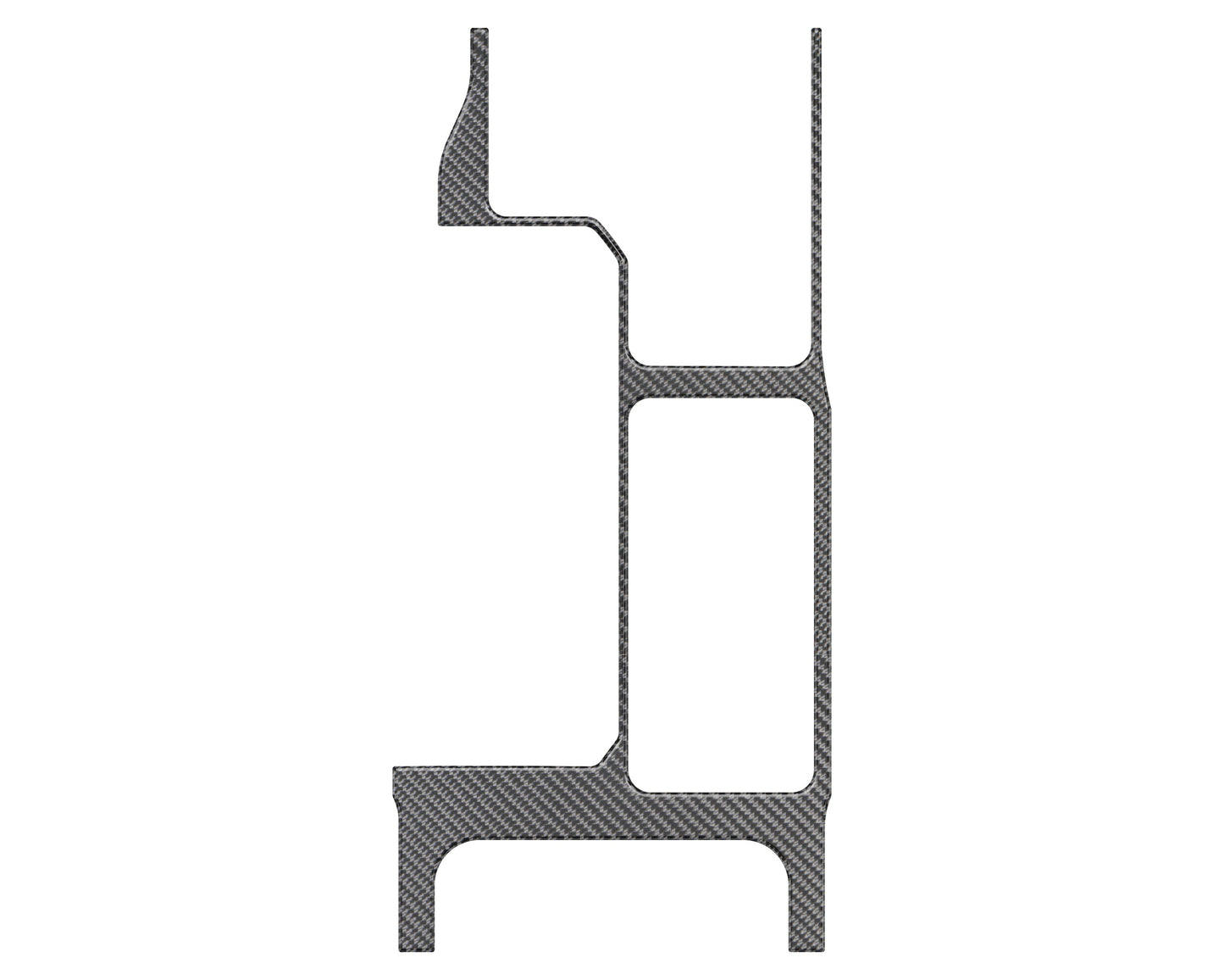 Center Console Accent Trim Fits 2024-2026 Toyota Land Cruiser by Tufskinz.com