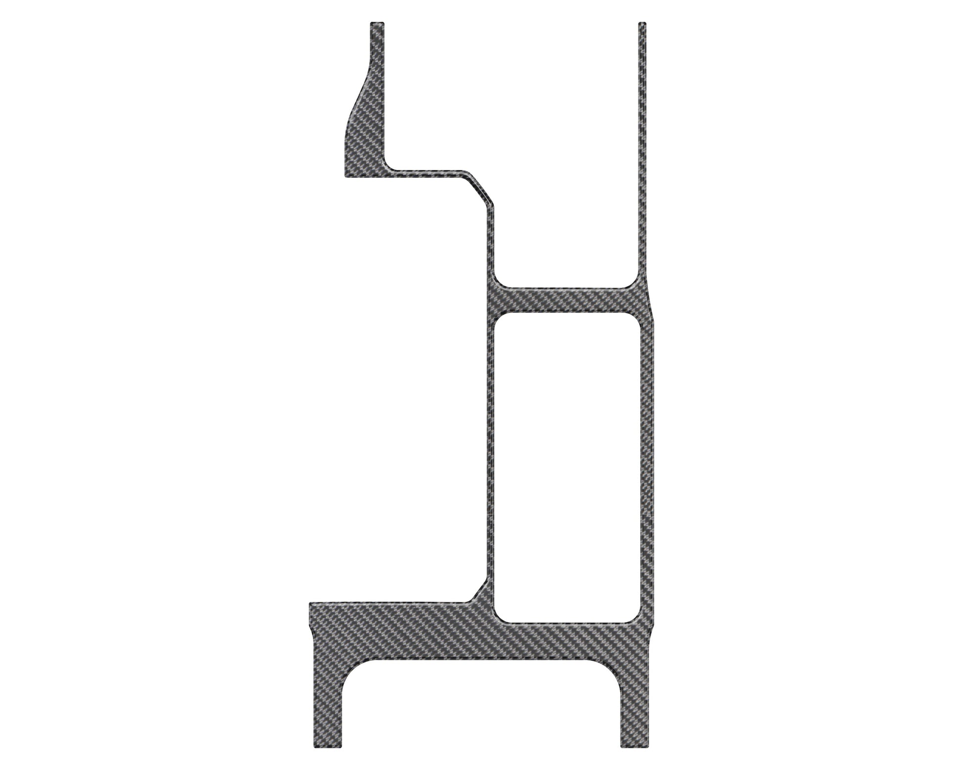Center Console Accent Trim Fits 2024-2026 Toyota Land Cruiser by Tufskinz.com