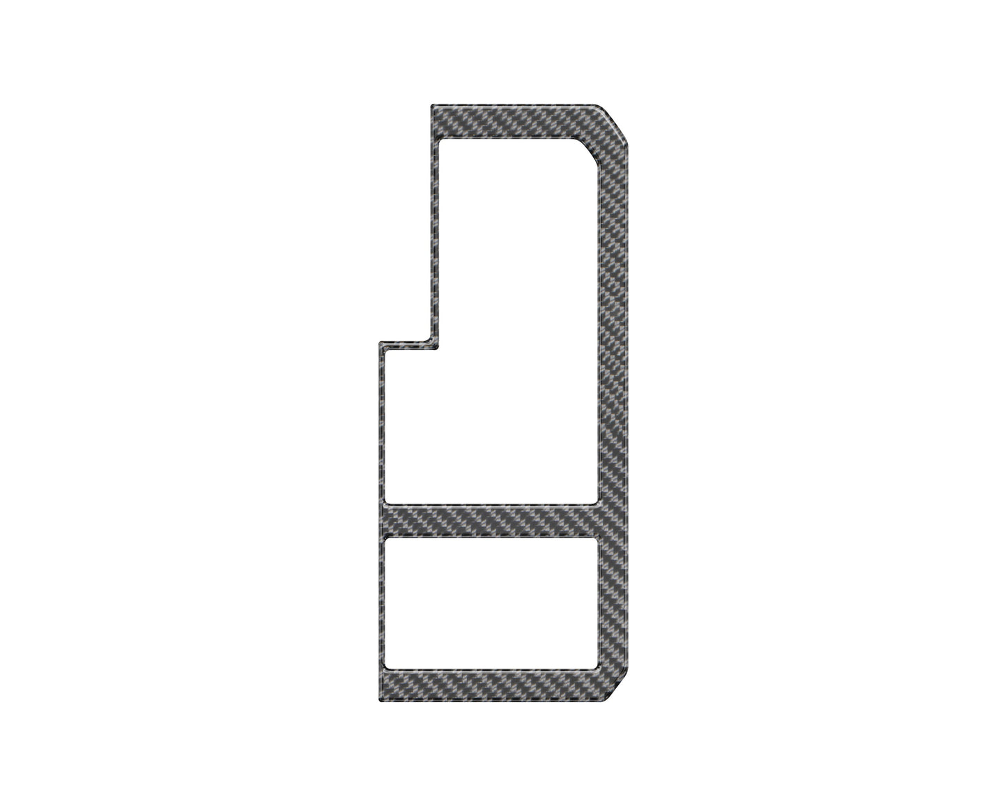 Shifter Surround Accent Trim Fits 2024-2026 Toyota Land Cruiser by Tufskinz.com