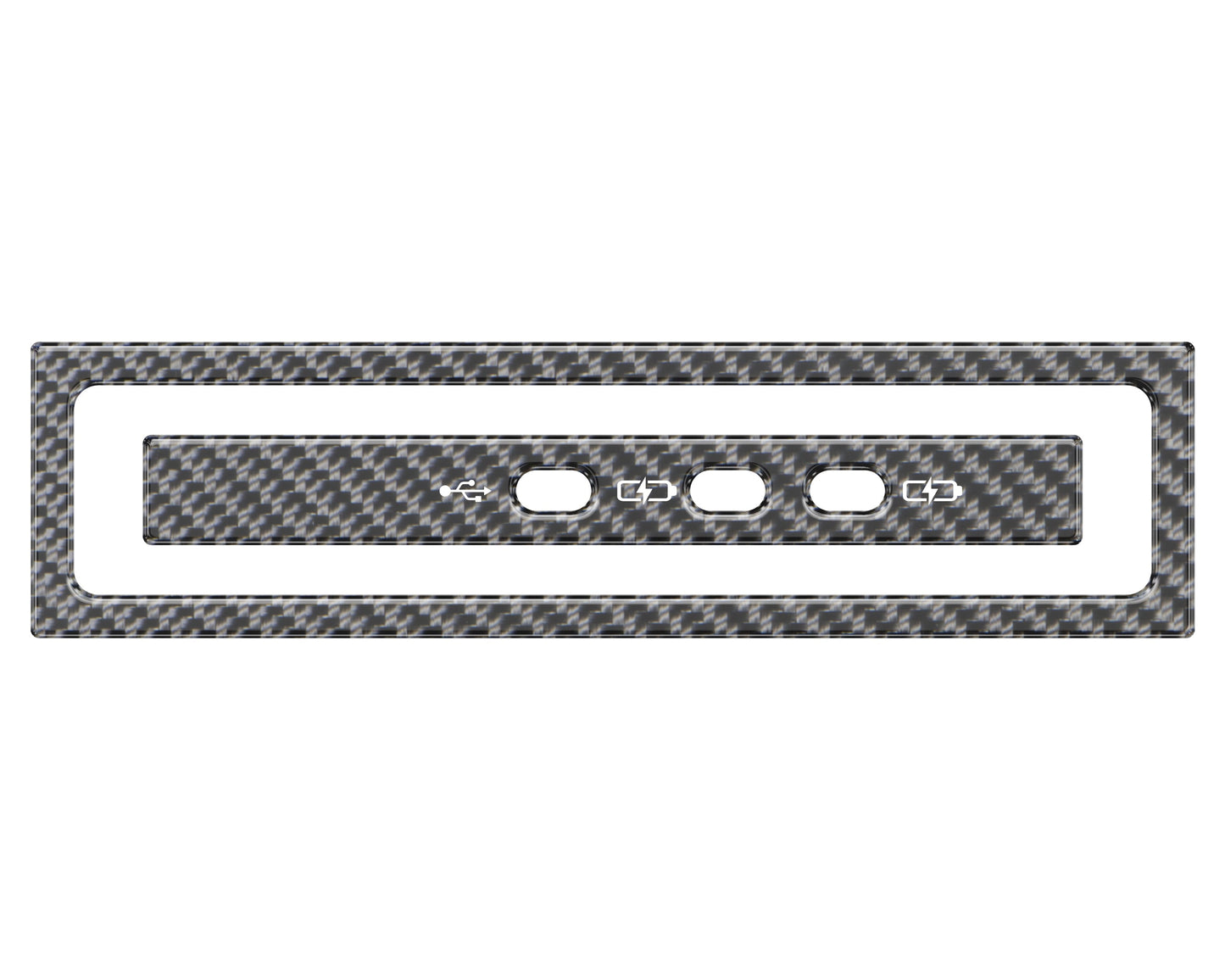 Charge Port Accent Trim Fits 2024-2026 Toyota Land Cruiser by Tufskinz.com