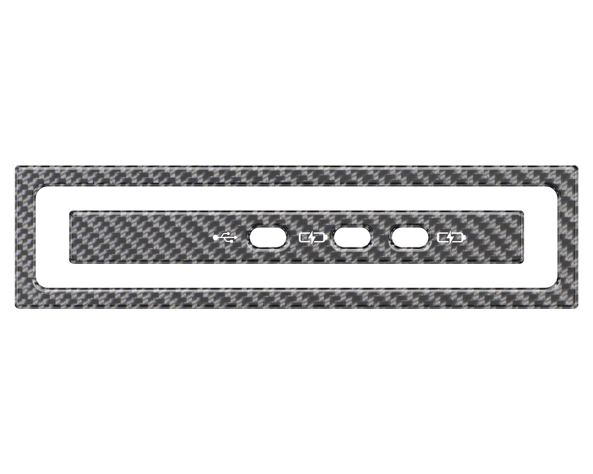 Charge Port Accent Trim Fits 2024-2026 Toyota Land Cruiser by Tufskinz.com
