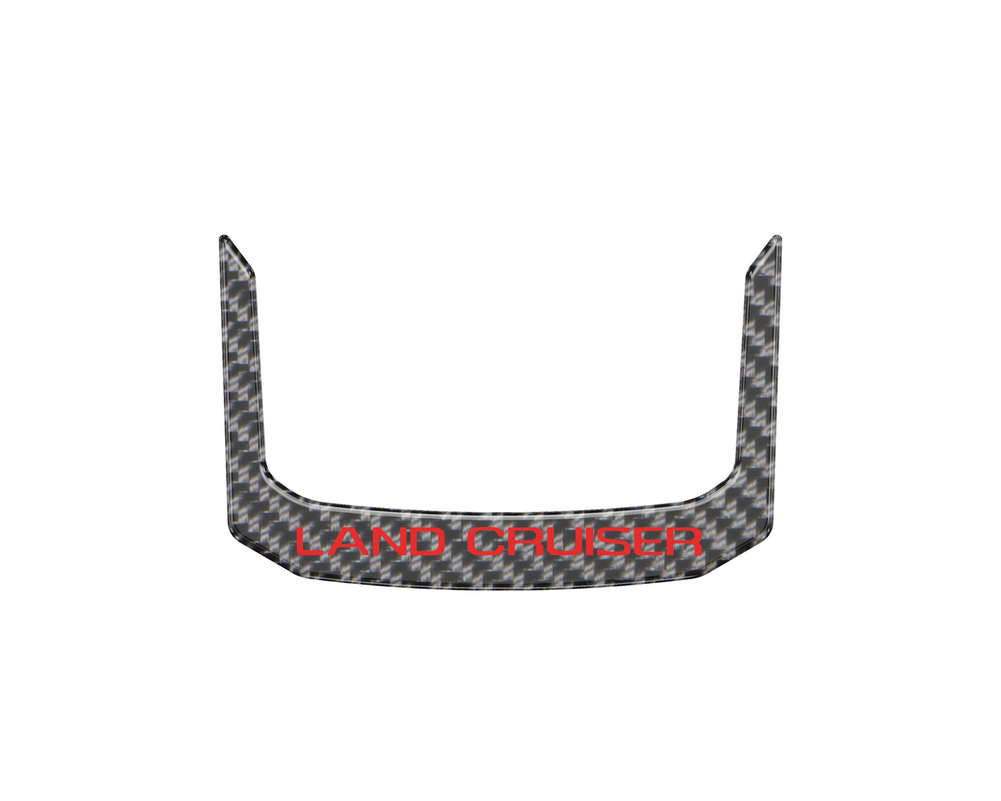 Lower Stearing Wheel Accent Trim Fits 2024-2026 Toyota Land Cruiser by Tufskinz.com