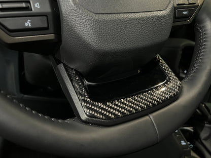 Lower Stearing Wheel Accent Trim Fits 2024-2026 Toyota Land Cruiser by Tufskinz.com